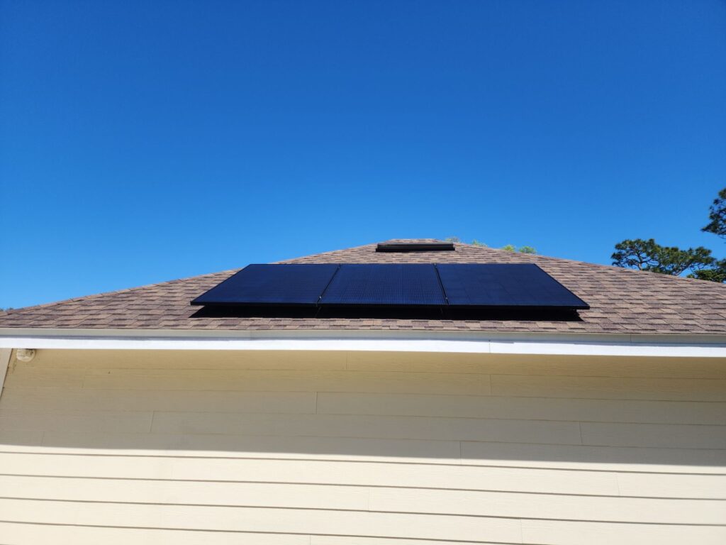 roof siding gutters solar panels