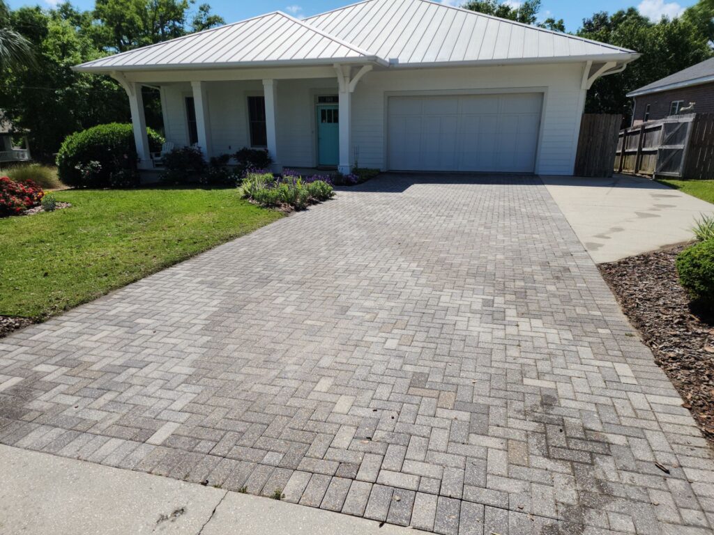 driveway walkway paver stones