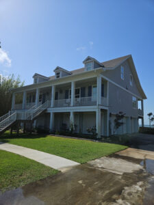 Soft Washing Exterior Surfaces Of The House in Pensacola FL