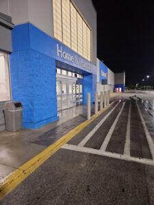 Entrance Concrete Surface Cleaning Service in Pensacola FL