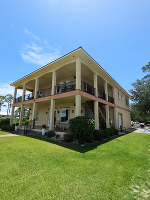 Soft Washing Stucco House Exterior Cleaning in Pensacola FL