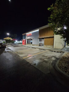 Concrete Pressure Washing Service At Commercial Location in Pensacola FL