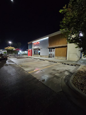Concrete Pressure Washing Service At Commercial Location in Pensacola FL