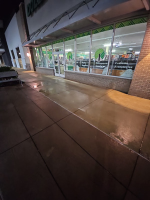 Entrance Concrete Cleaning Service in Pensacola FL