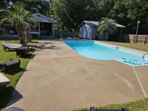 Pool Deck Surface Cleaning Service in Pensacola FL