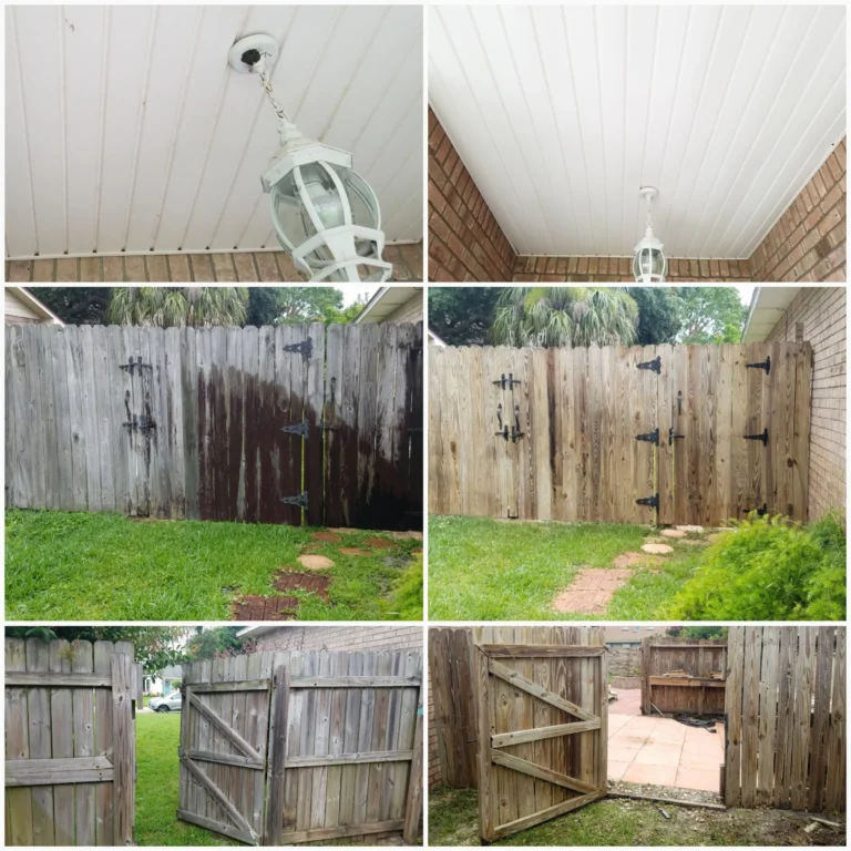 beulah fl fence cleaning