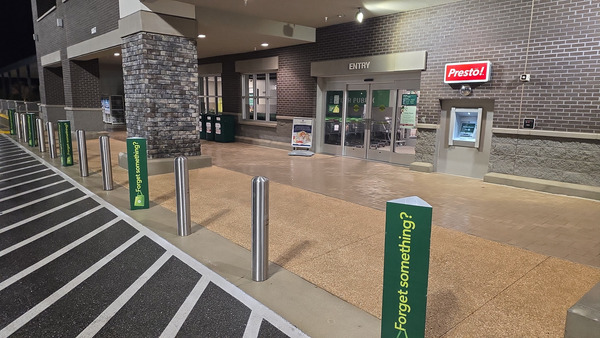 Concrete Surface Cleaning At Entrance Area in Pensacola FL
