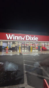 Concrete Cleaning For Entrance Area Visibility Improvement in Pensacola FL